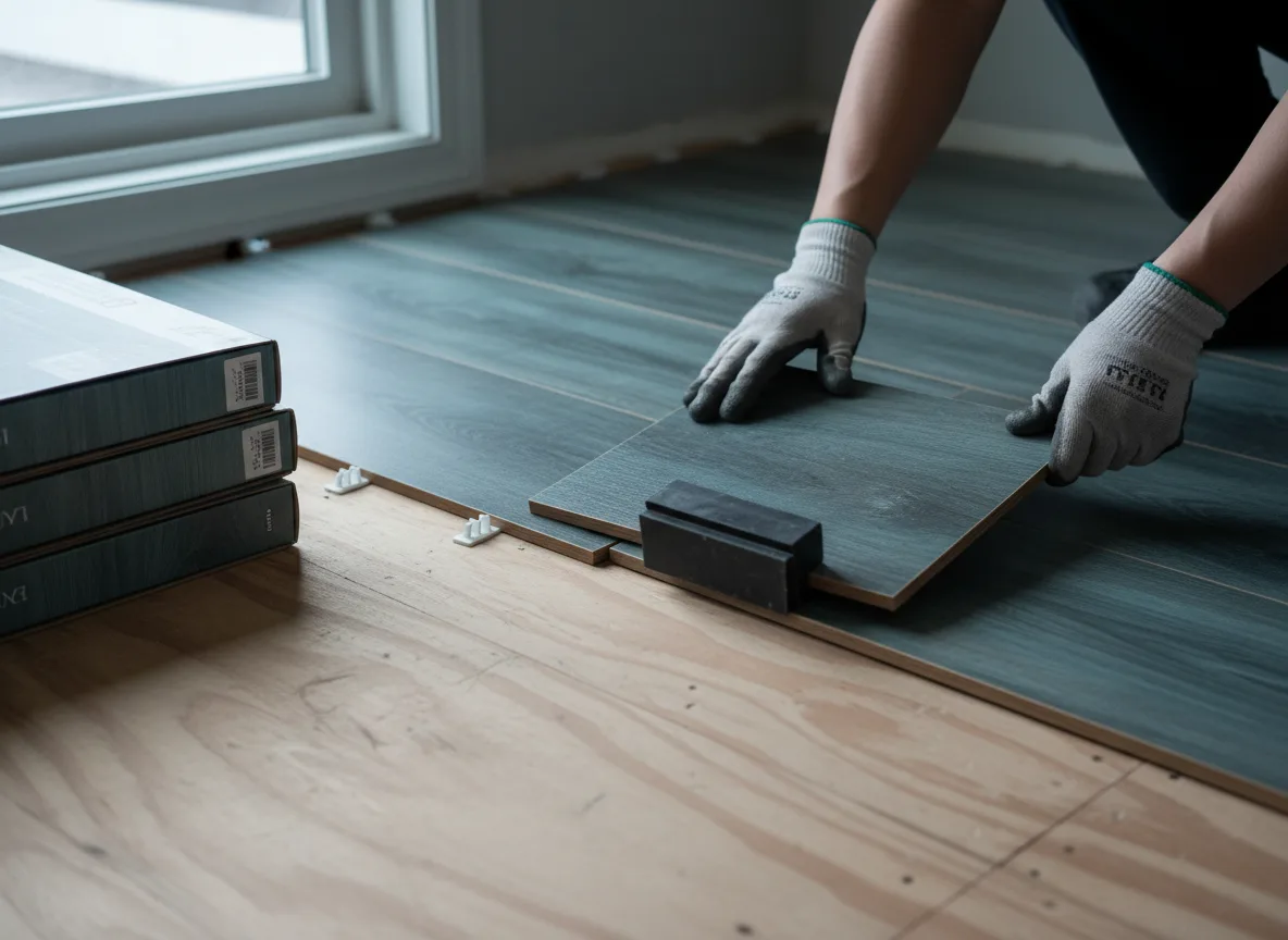 Luxury Vinyl Plank Installation company in Burghill, OH